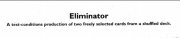 Eliminator by Marc Spelmann